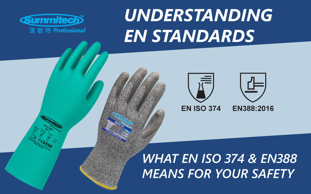 Understanding EN Standards: What EN ISO 374 & EN 388 Mean for Your Safety